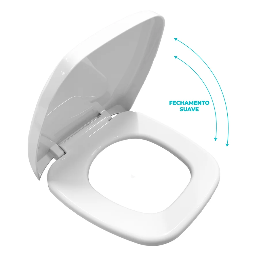 Assento Sanitário Celite Versato/Fit Soft Close PP Sicmol - Imagem 2