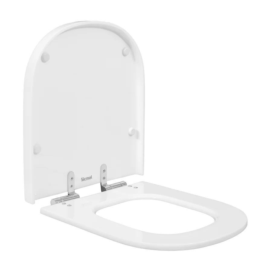 Assento Sanitário Deca Vogue Plus Sofisticato Soft Close Poliéster Sicmol - Imagem 2