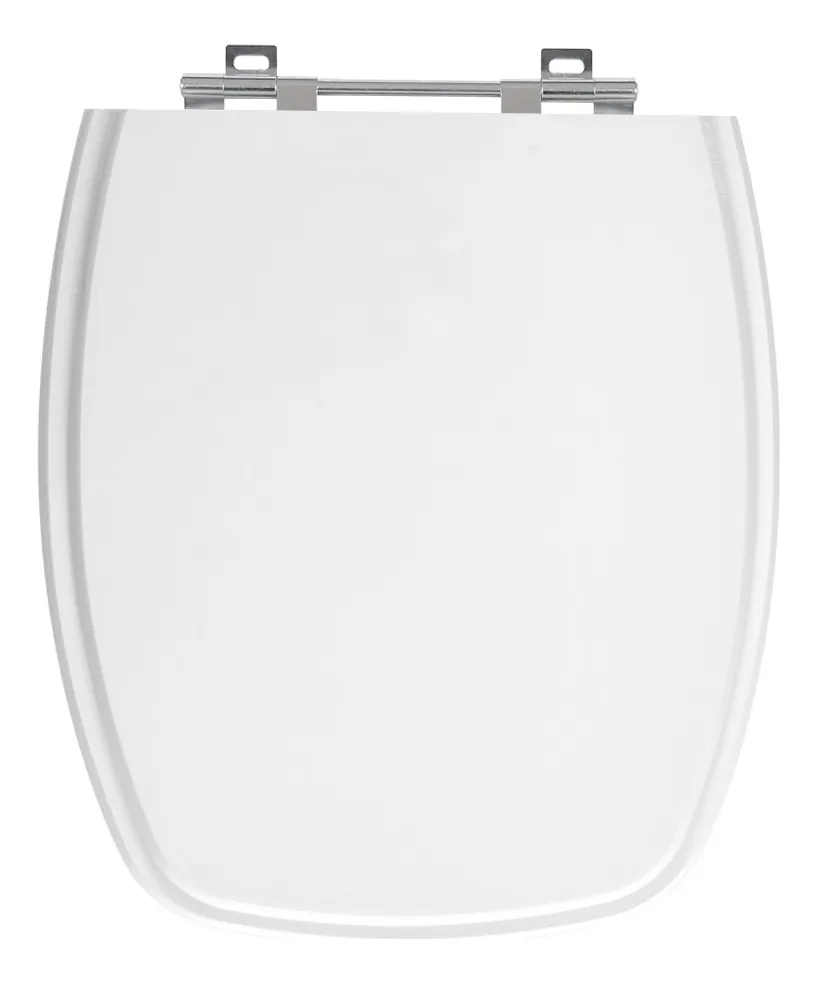 Assento Sanitário Amarilis Fiori Mdf Sicmol